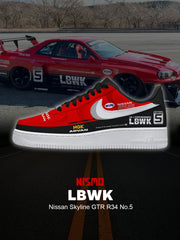 Zapatillas personalizadas Skyline GTR R34 No 5
