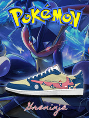Greninja V.1 Custom TS Low Sneakers