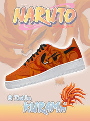 Nine-Tails Kurama Custom Sneakers