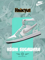 Koshi Sugawara V.3 Custom High-Top Sneakers