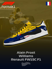 Zapatillas bajas personalizadas TS para Renault FW15C F.1 V.1
