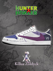 Killua Zoldyck V.1 Custom TS Low Sneakers