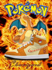 Zapatillas altas personalizadas Charizard V.1