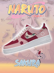 Zapatillas personalizadas Sakura Haruno