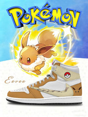 Zapatillas altas TS personalizadas de Eevee V.1