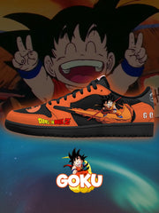 Zapatillas bajas personalizadas TS de Son Goku V.2