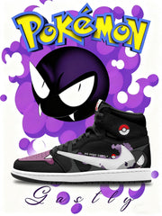 Gastly V.1 Custom TS High Sneakers