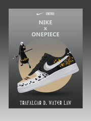 Trafalgar D. Wassergesetz V.2 Maßgefertigte Turnschuhe