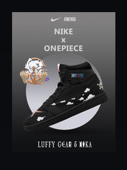 Zapatillas altas Luffy Gear 5 Nika V.2 Custom TS