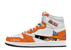 Portgas D Ace V.1 Custom TS High Sneakers