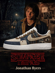 Jonathan Byers V.2 Custom Air-Style Sneakers