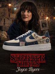 Joyce Byers V.2 Custom Air-Style Sneakers