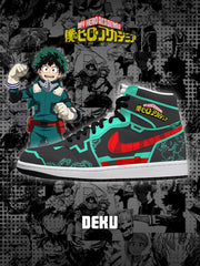 Zapatillas altas personalizadas Deku V.1