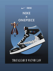 Trafalgar D. Water Law V.2 Custom TS High Sneakers