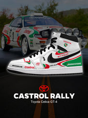 Zapatillas altas personalizadas Rally Celica GT-4 V.1
