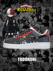 Zapatillas personalizadas Shoto Todoroki V.1