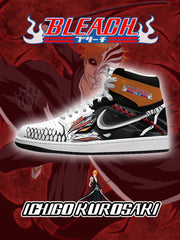 Ichigo Kurosaki V.1 Custom High-Top Sneakers