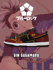 Gin Gagamaru V.2 Custom Court-Low Sneakers