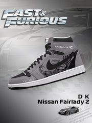 Zapatillas altas personalizadas DK Fairlady Z V.1