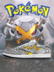 Shiny Metagross V.1 Custom TS Low Sneakers