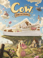 Cow V.2 Custom Air-Style Sneakers