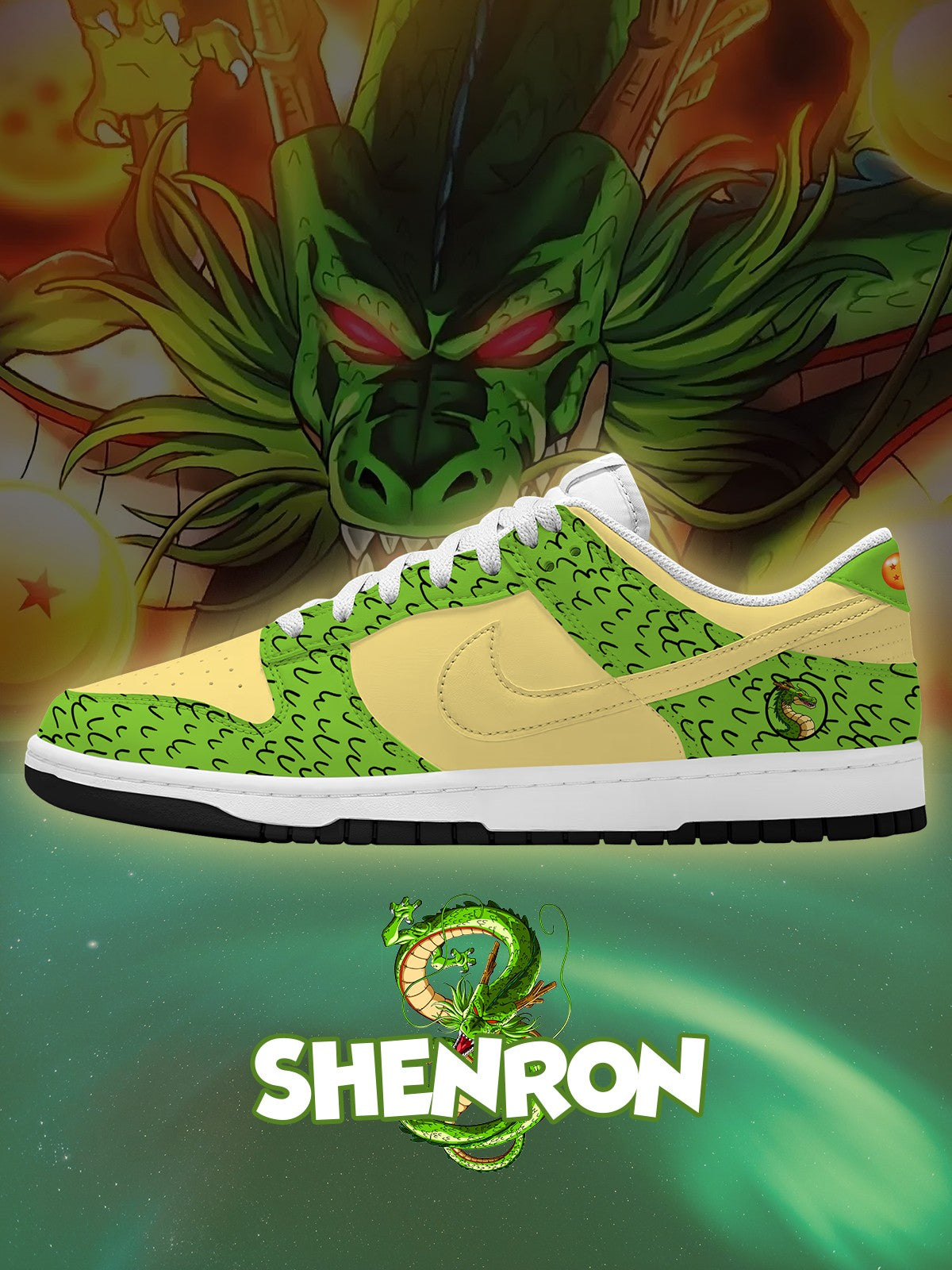 Zapatillas deportivas bajas personalizadas Shenron V.1