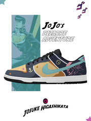 Josuke Higashikata V.1 Custom Court-Low Sneakers