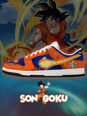 Zapatillas Court-Low personalizadas Son Goku V.3