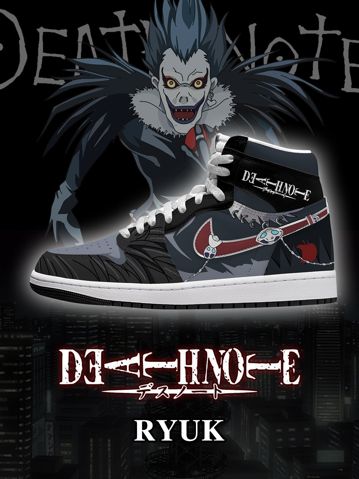Ryuk V.3 Custom High-Top Sneakers