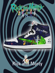 R and M V.3 Custom TS High Sneakers