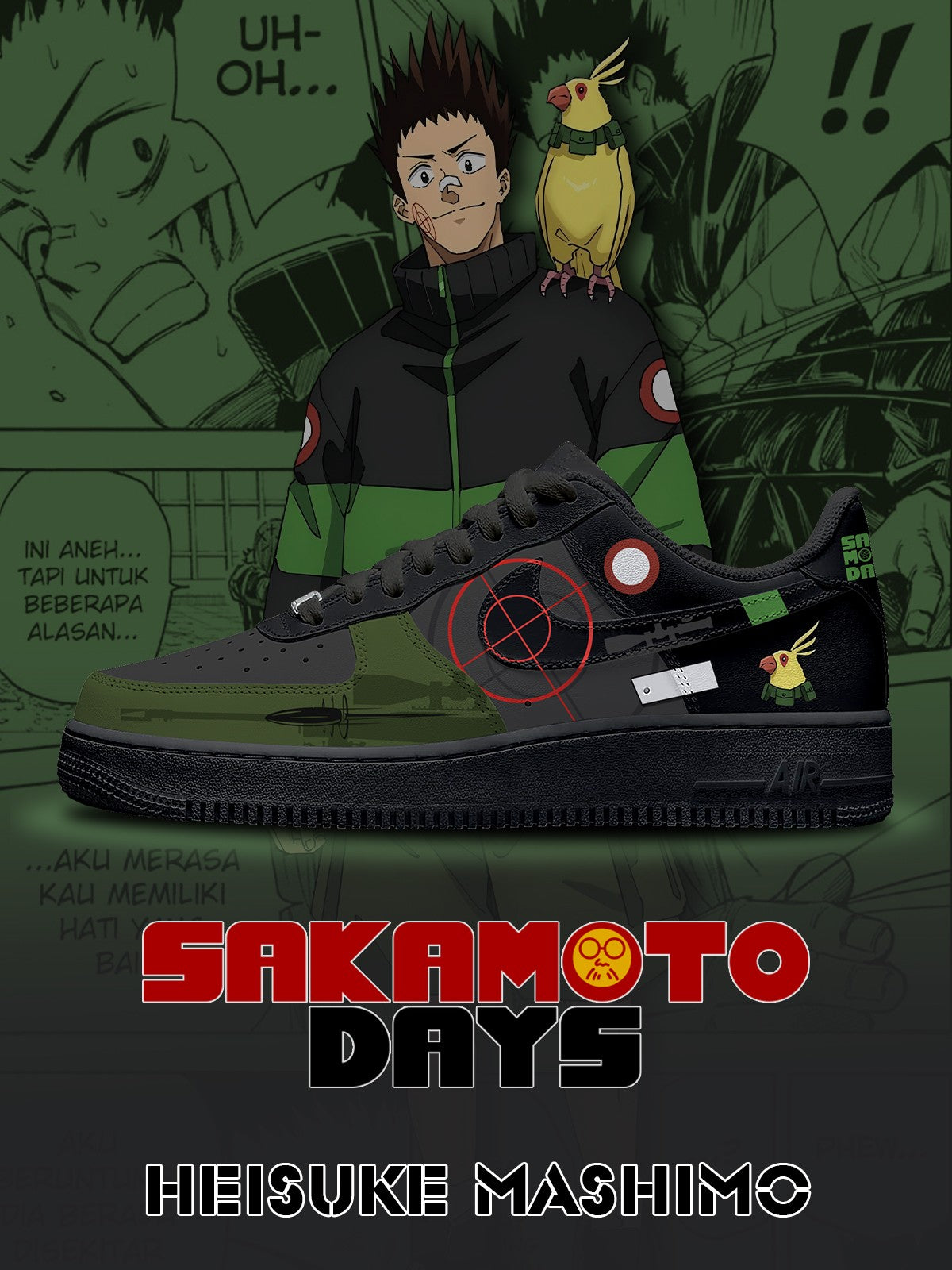 Zapatillas personalizadas Heisuke Mashimo V.1