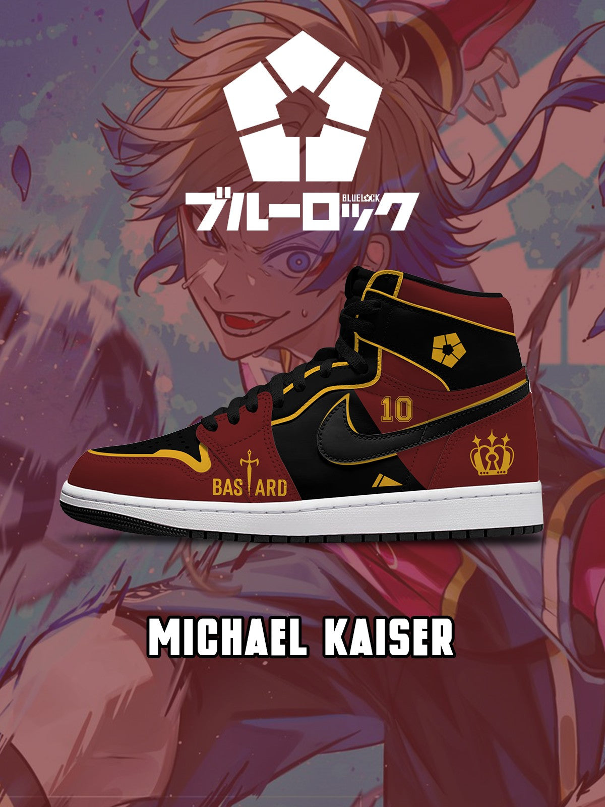 Michael Kaiser V.2 Custom High-Top Sneakers