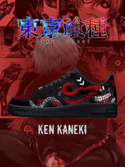 Ken Kaneki V.2 Custom Air-Style Sneakers