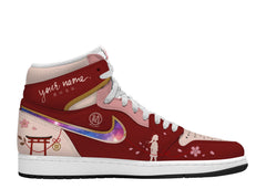 Mitsuha Miyamizu V.2 Custom TS High Sneakers