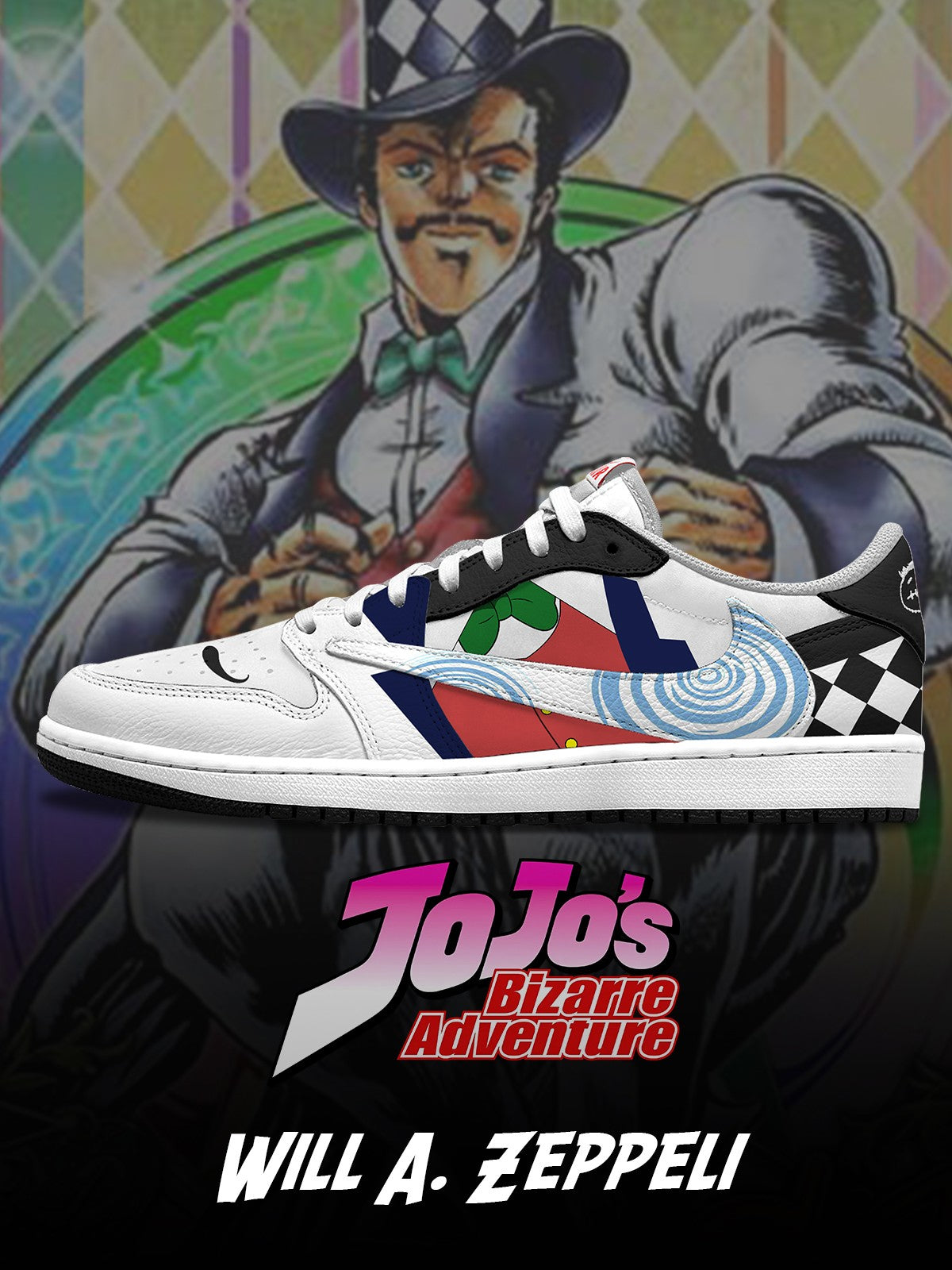 Will A. Zeppeli V.2 Custom TS Low Sneakers