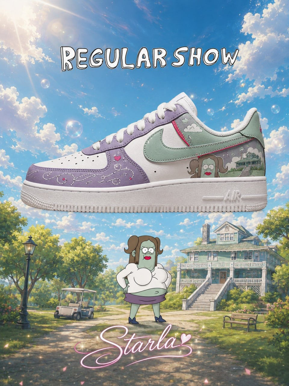 Starla V.2 Custom Air-Style Sneakers