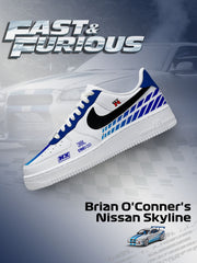 Zapatillas personalizadas Skyline de Brian O'Conner