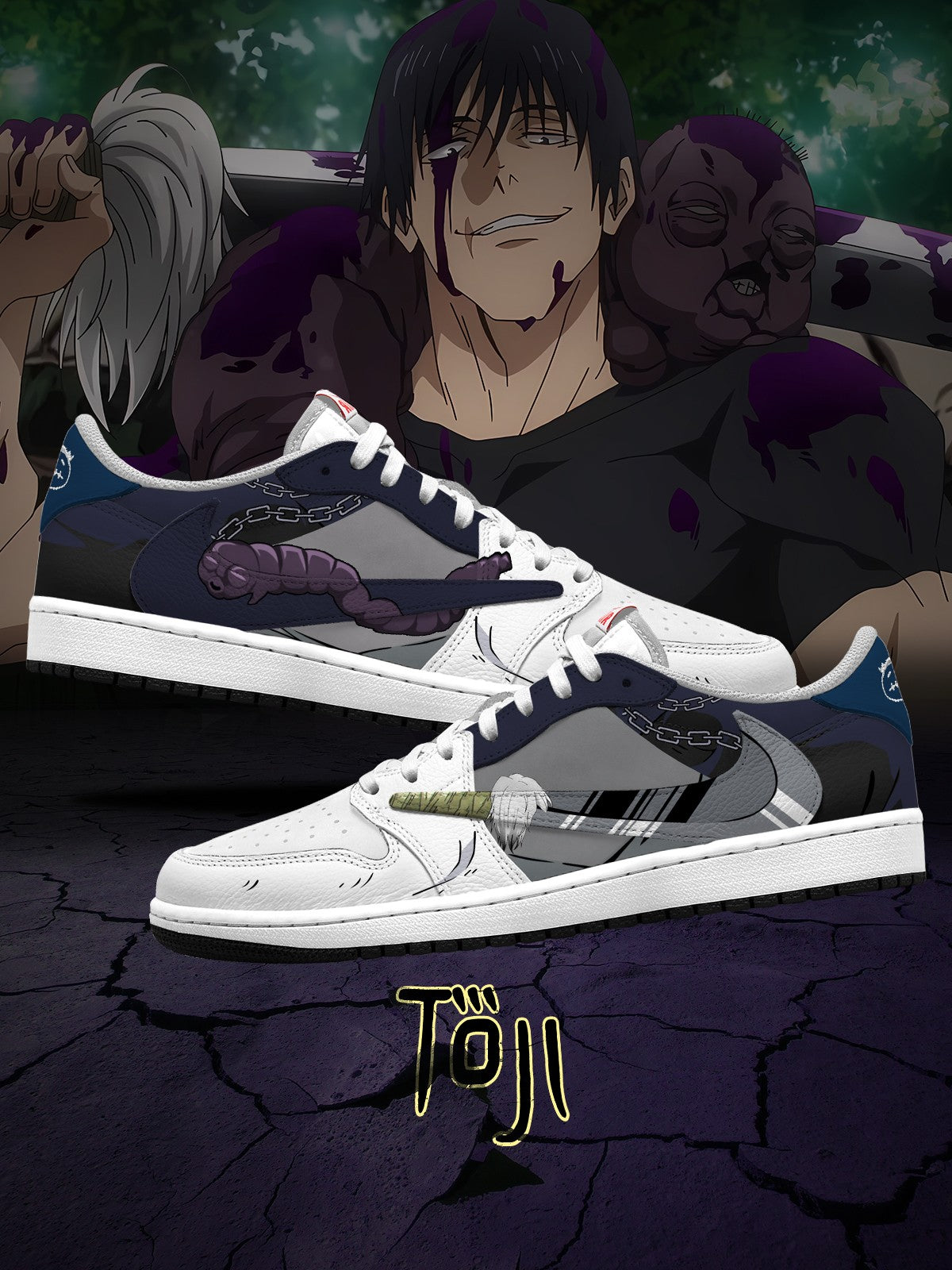 Zapatillas bajas Toji Fushiguro V.2 Custom TS