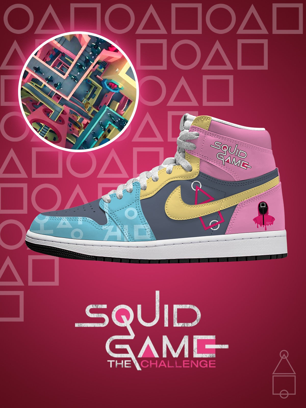 Zapatillas altas personalizadas Crazy Stairs V.1