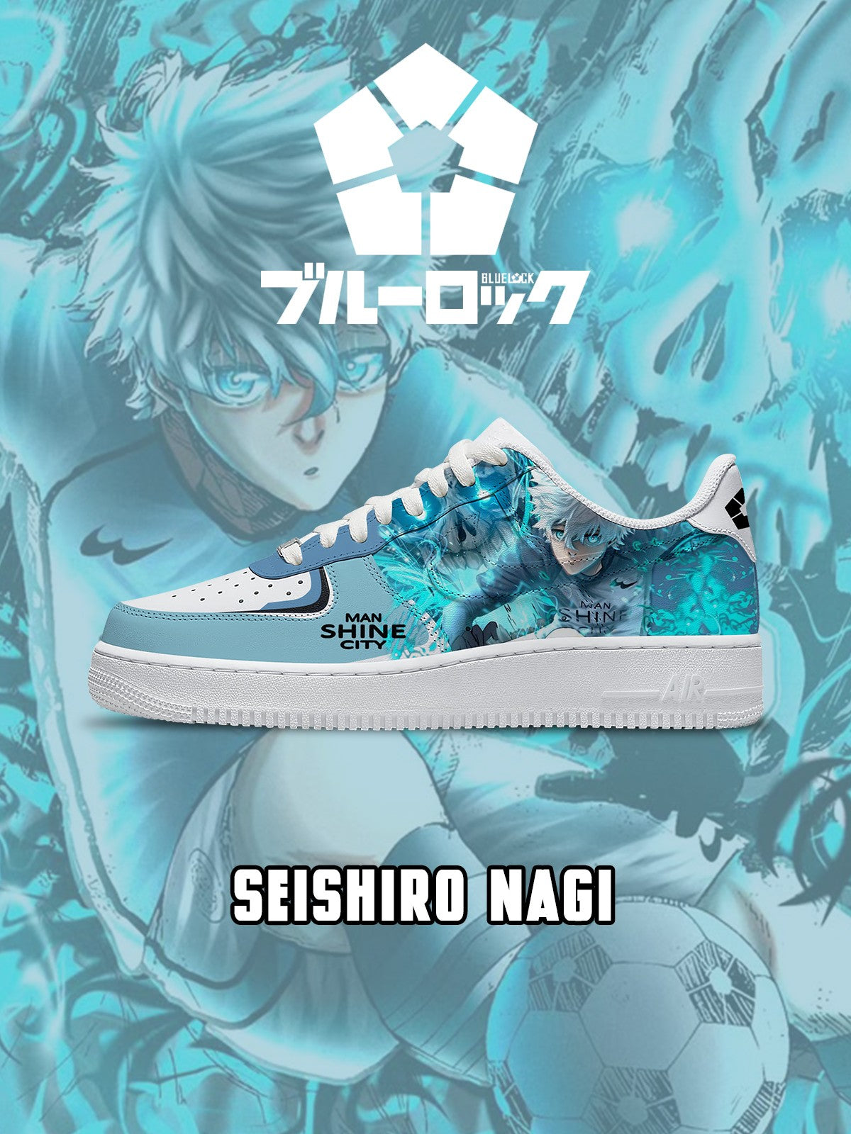 Zapatillas personalizadas Seishiro Nagi V.4
