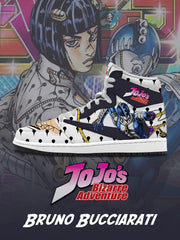 Bruno Bucciarati V.2 Custom TS High Sneakers