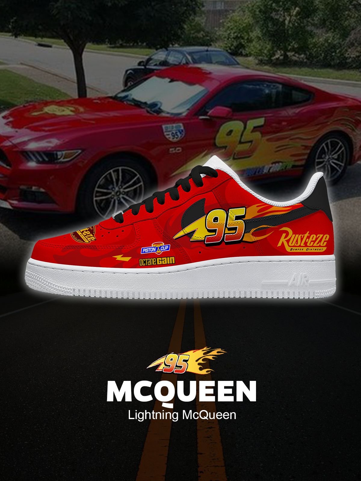 Lightning MQ Custom Sneakers