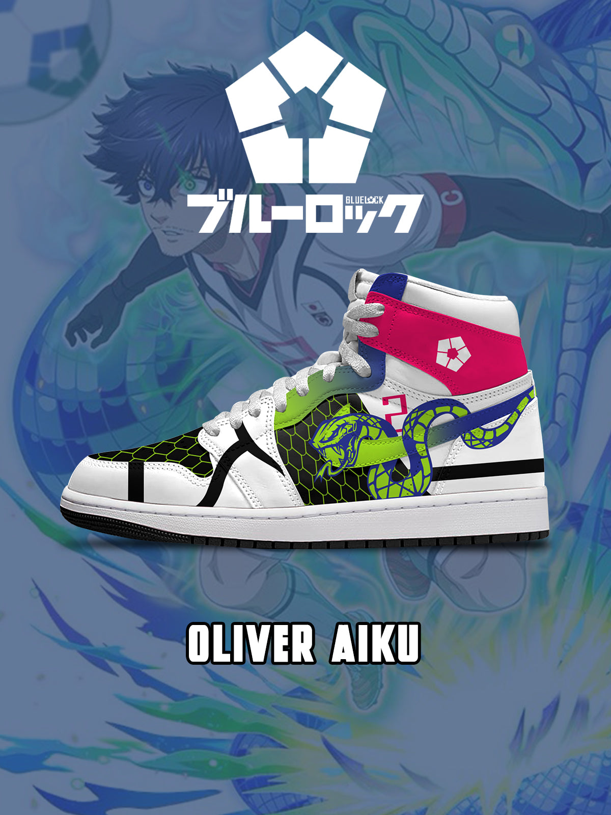 Oliver Aiku V.6 Custom High-Top Sneakers