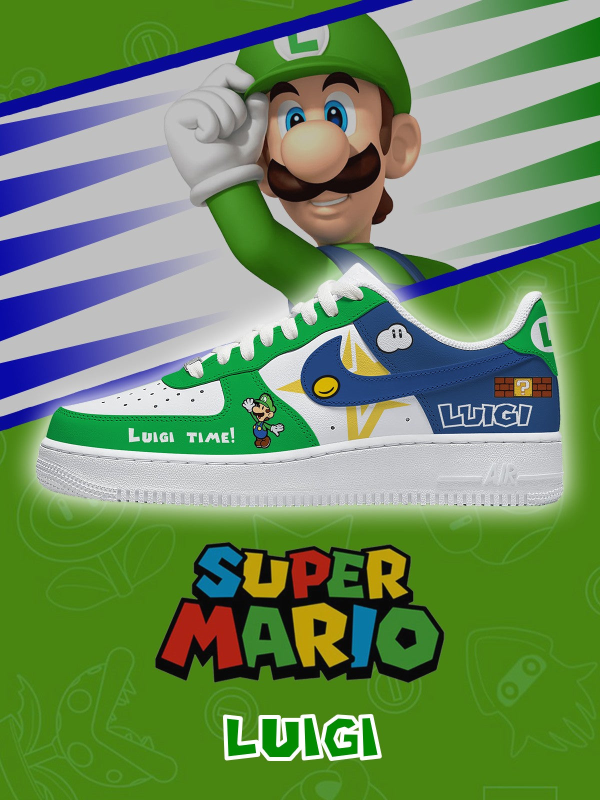 Zapatillas personalizadas Luigi V.2