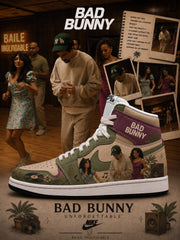 Bad Bunny V.5 Custom High-Top Sneakers
