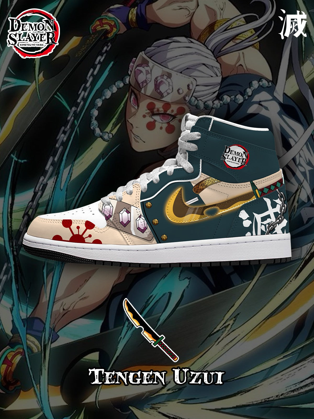 Tengen V.5 Custom High-Top Sneakers