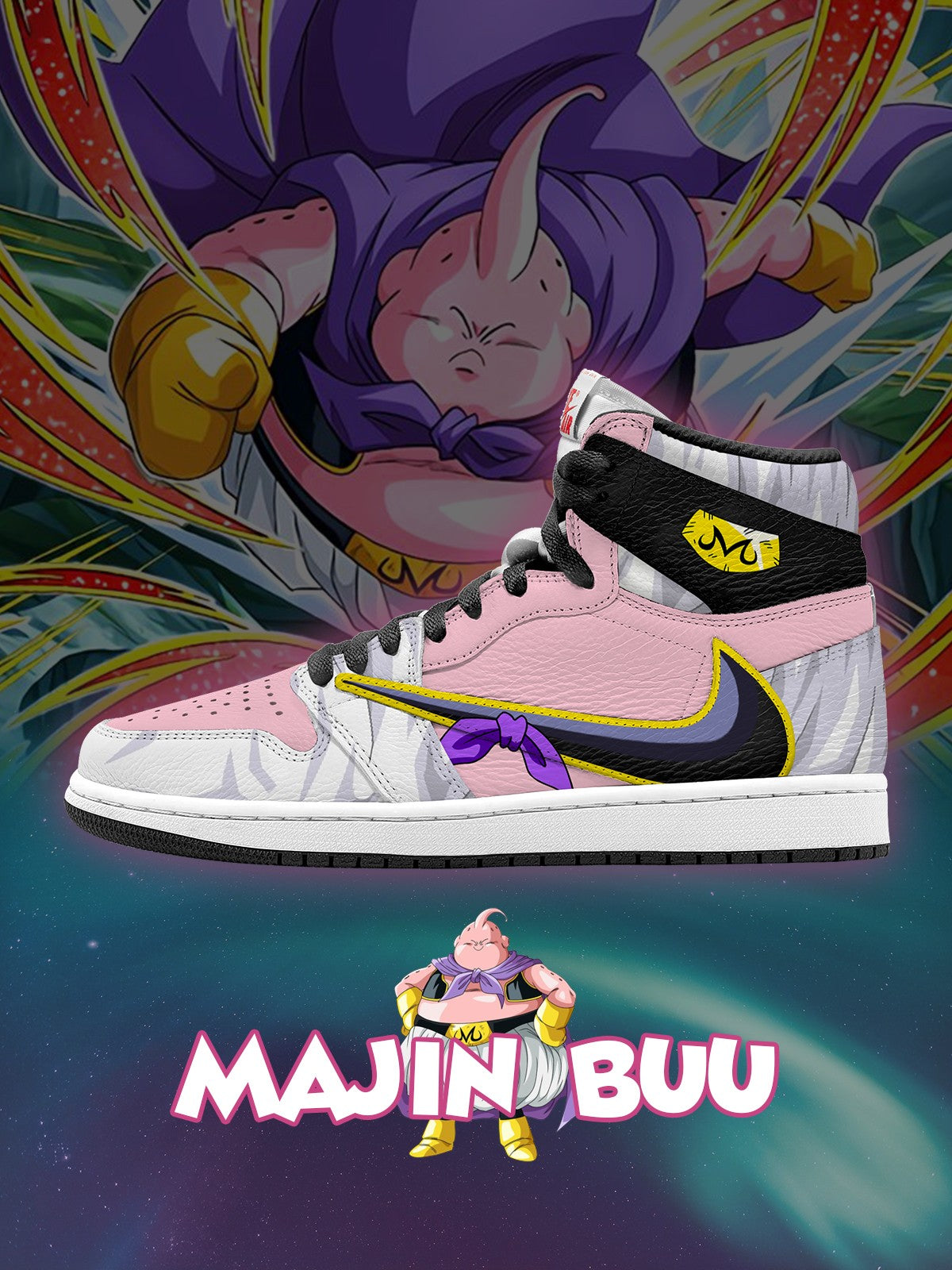 Majin Buu V.1 Custom TS High Sneakers