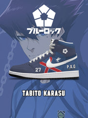 Tabito Karasu V.2 Custom High-Top Sneakers