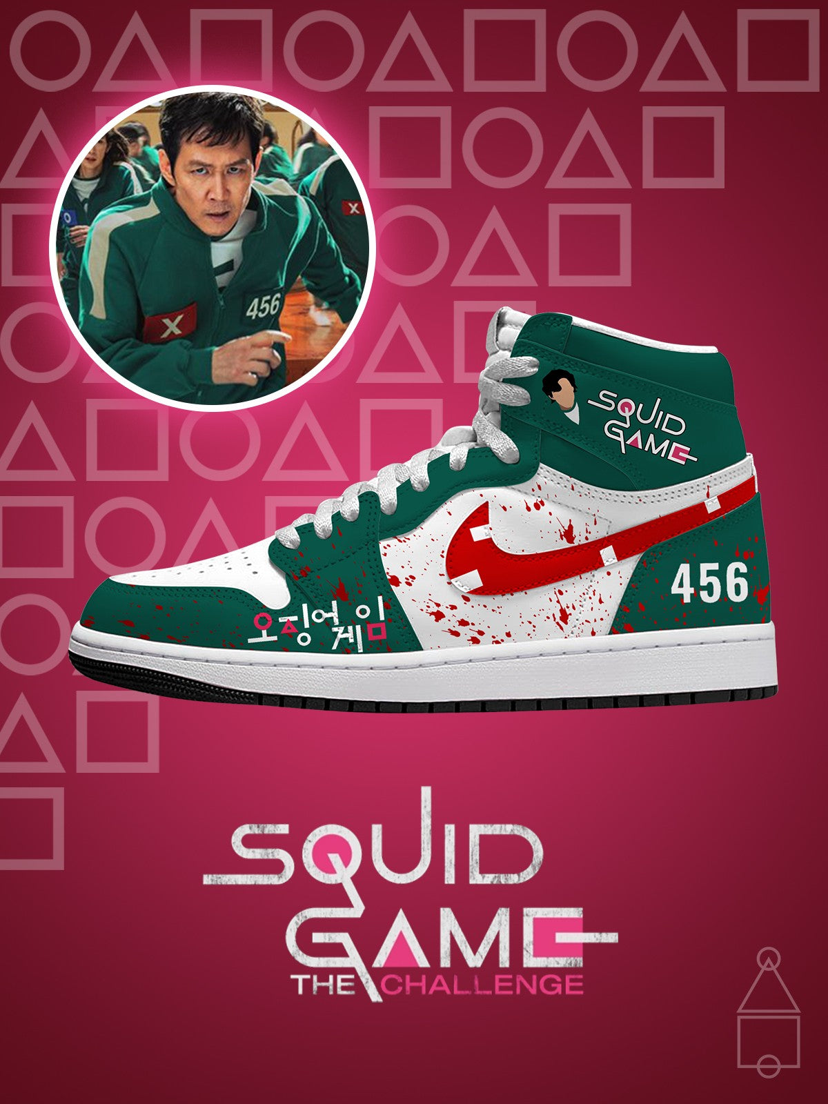 Zapatillas altas personalizadas Seong Gi-hun V.1