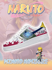 Fourth Hokage Minato Namikaze Custom Sneakers